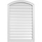 Ekena Millwork Arch Top Surface Mount PVC Gable Vent: Non-Functional, w/2"W x 1-1/2"P Brickmould Frame, 26"W x 38"H GVPAR26X3802SN - alternate 1